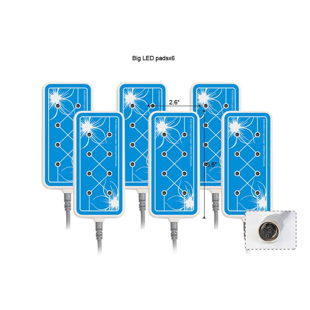 Shape Tactics 10 Pad LED Laser Lipo 160mW 635nm-650nm – Cavitation Machines, view 8