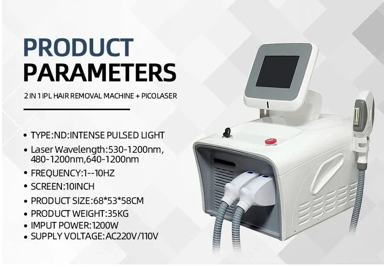 Shape Tactics IPL DPL OPT Hair Removal & Skin Rejuvenation System – Cavitation Machines, view 3
