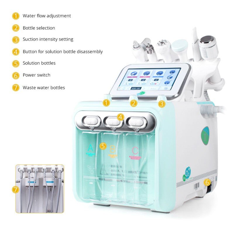 Shape Tactics AquaPure Elite: 6-in-1 Hydra Dermabrasion System – Cavitation Machines, view 8