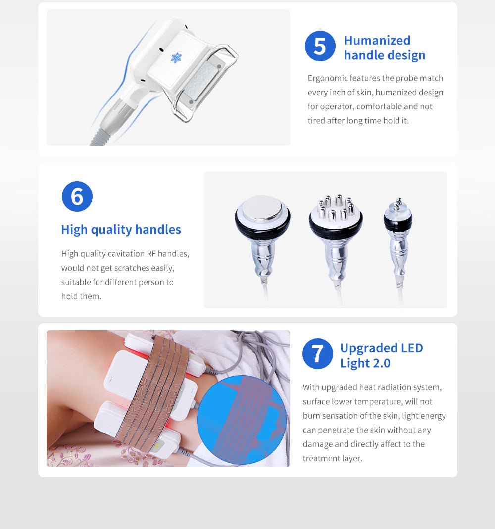 Shape Tactics Dual-Handle Cooling Cavitation & RF Contouring System – Cavitation Machines, view 11