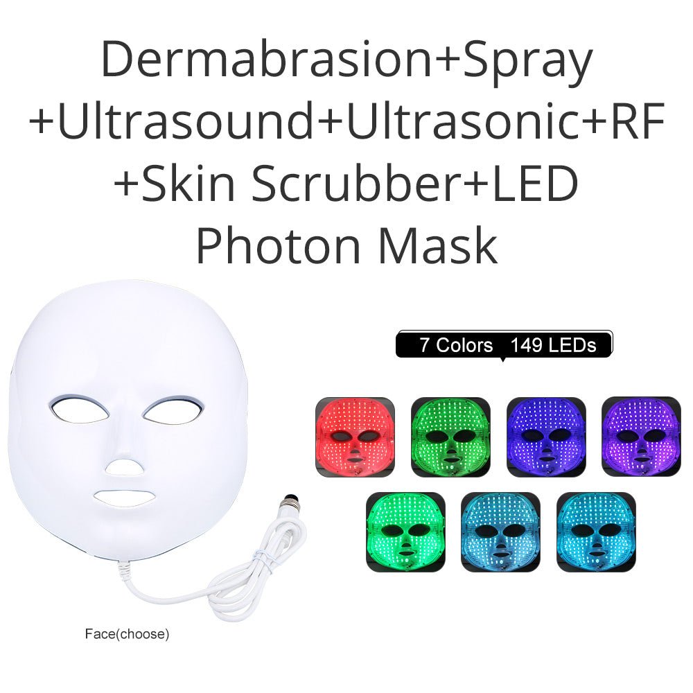 Shape Tactics Hydro Dermabrasion Ultrasound RF LED Skin Rejuvenation System – Cavitation Machines, view 6