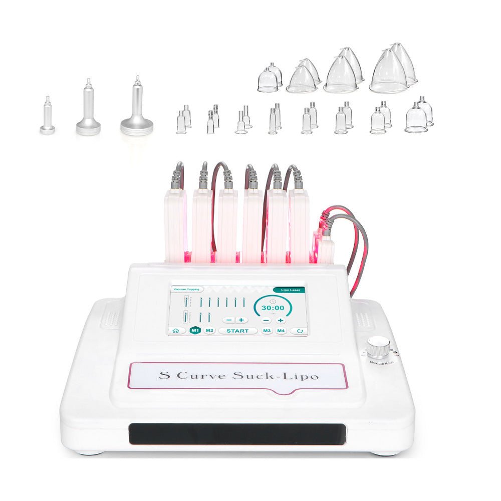 Shape Tactics 8 LED Laser Lipo 5mW with Vacuum Suction Therapy – Cavitation Machines
