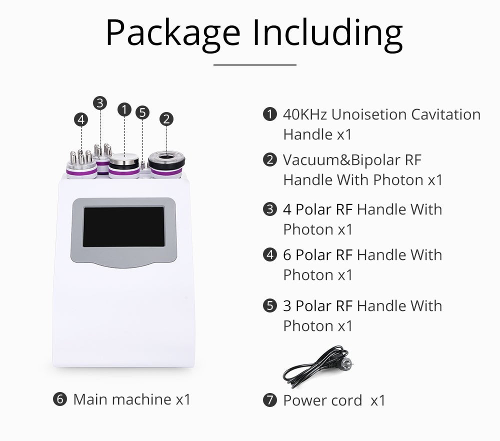 Shape Tactics 5-in-1 Ultrasonic Cavitation Vacuum RF Beauty System – Cavitation Machines, view 8
