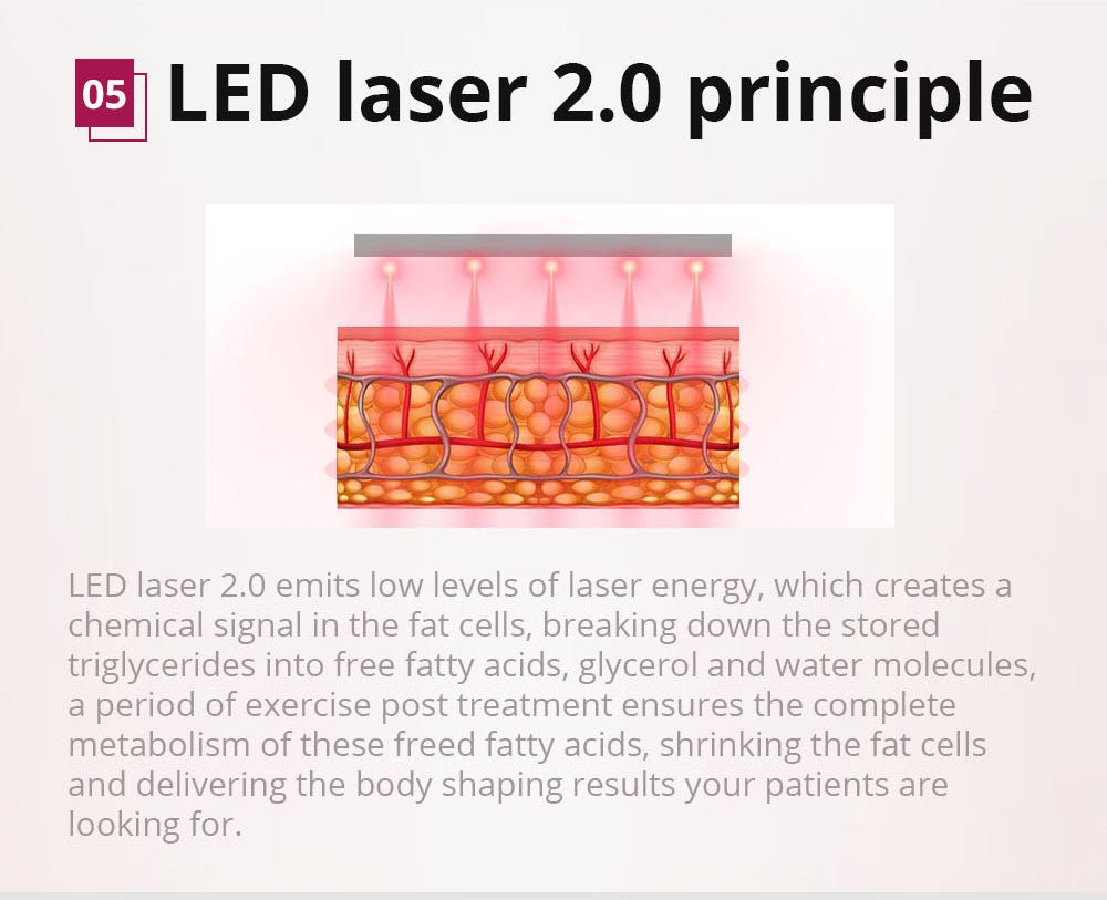 Shape Tactics 6-in-1 Cavitation Lipo Laser Photon RF System – Cavitation Machines, view 11