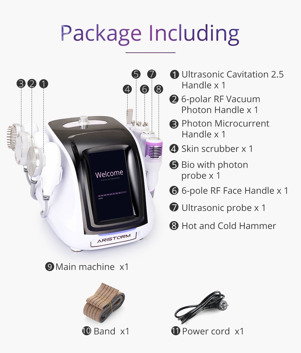 Shape Tactics 8-in-1 Cavitation RF Body Sculpting System – Cavitation Machines, view 6