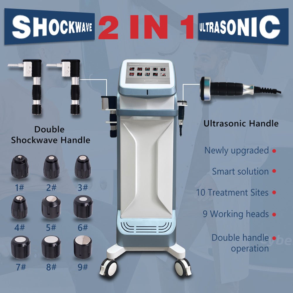 Shape Tactics 2-in-1 Standing Shockwave & Ultrasound Therapy System – Cavitation Machines, view 7