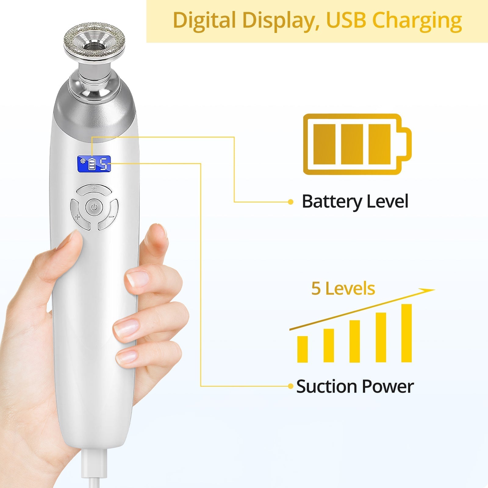 Shape Tactics Portable Diamond Microdermabrasion Device – Cavitation Machines, view 7