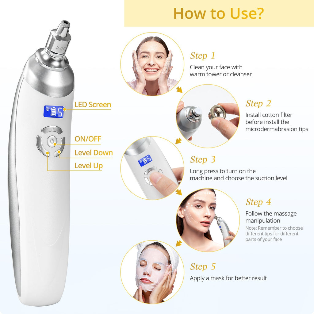 Shape Tactics Portable Diamond Microdermabrasion Device – Cavitation Machines, view 9