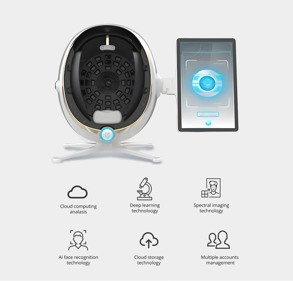 Shape Tactics Precision 3D Skin Analyzer with AI Face Mapping – Cavitation Machines, view 10