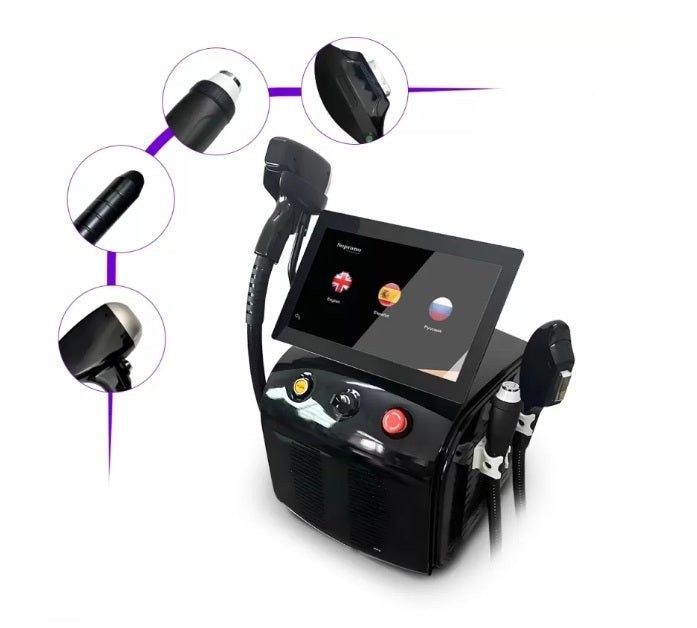 Shape Tactics Soprano Ice Pro 4-in-1 Laser Hair & Skin System – Cavitation Machines