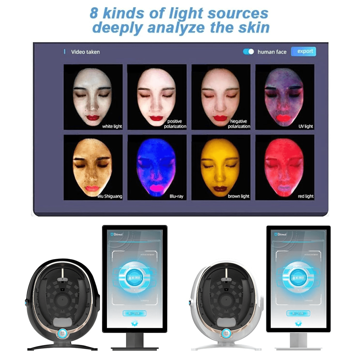 Shape Tactics ProMax 3D AI Face Skin Analyzer – Cavitation Machines, view 11