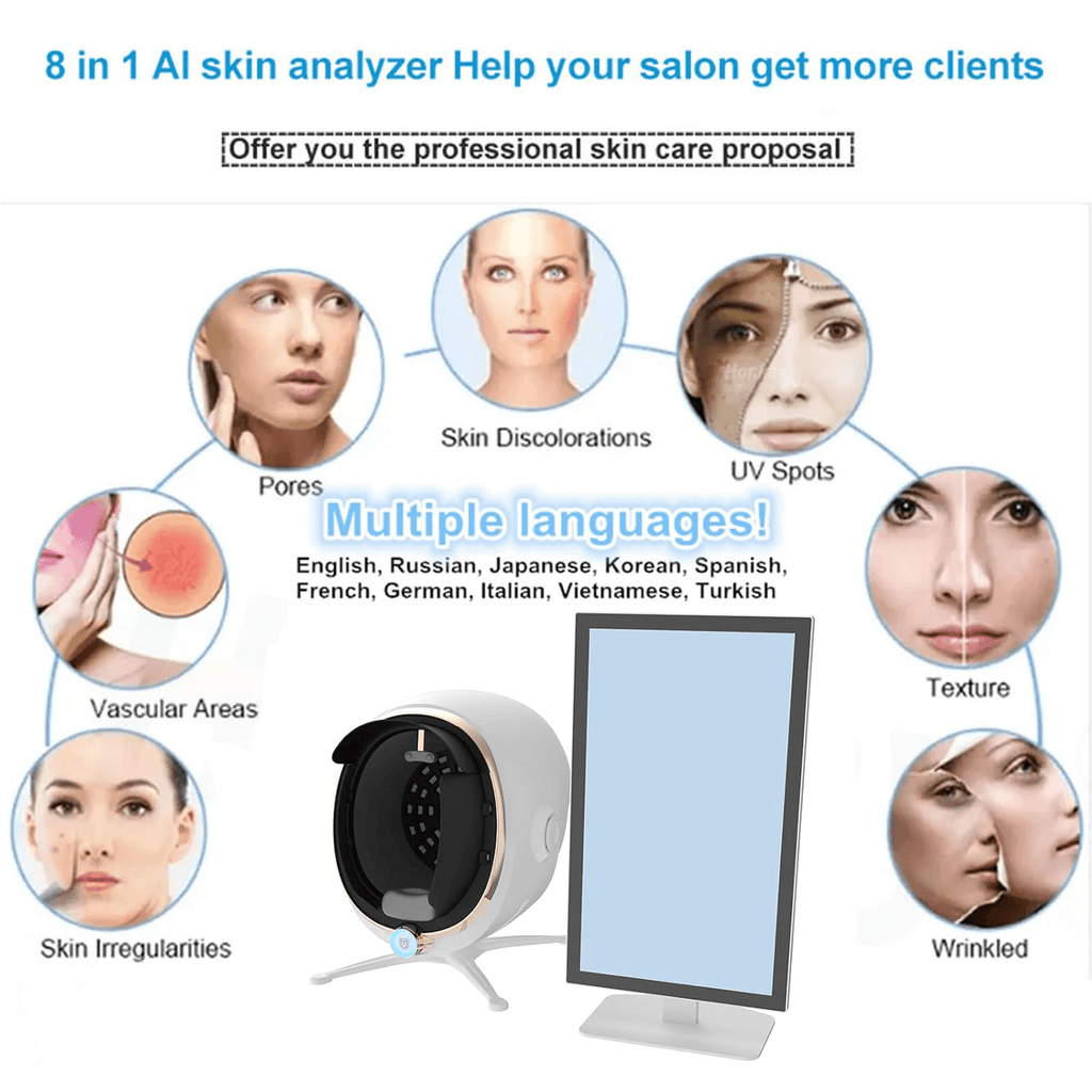 Shape Tactics ProMax 3D AI Face Skin Analyzer – Cavitation Machines, view 9