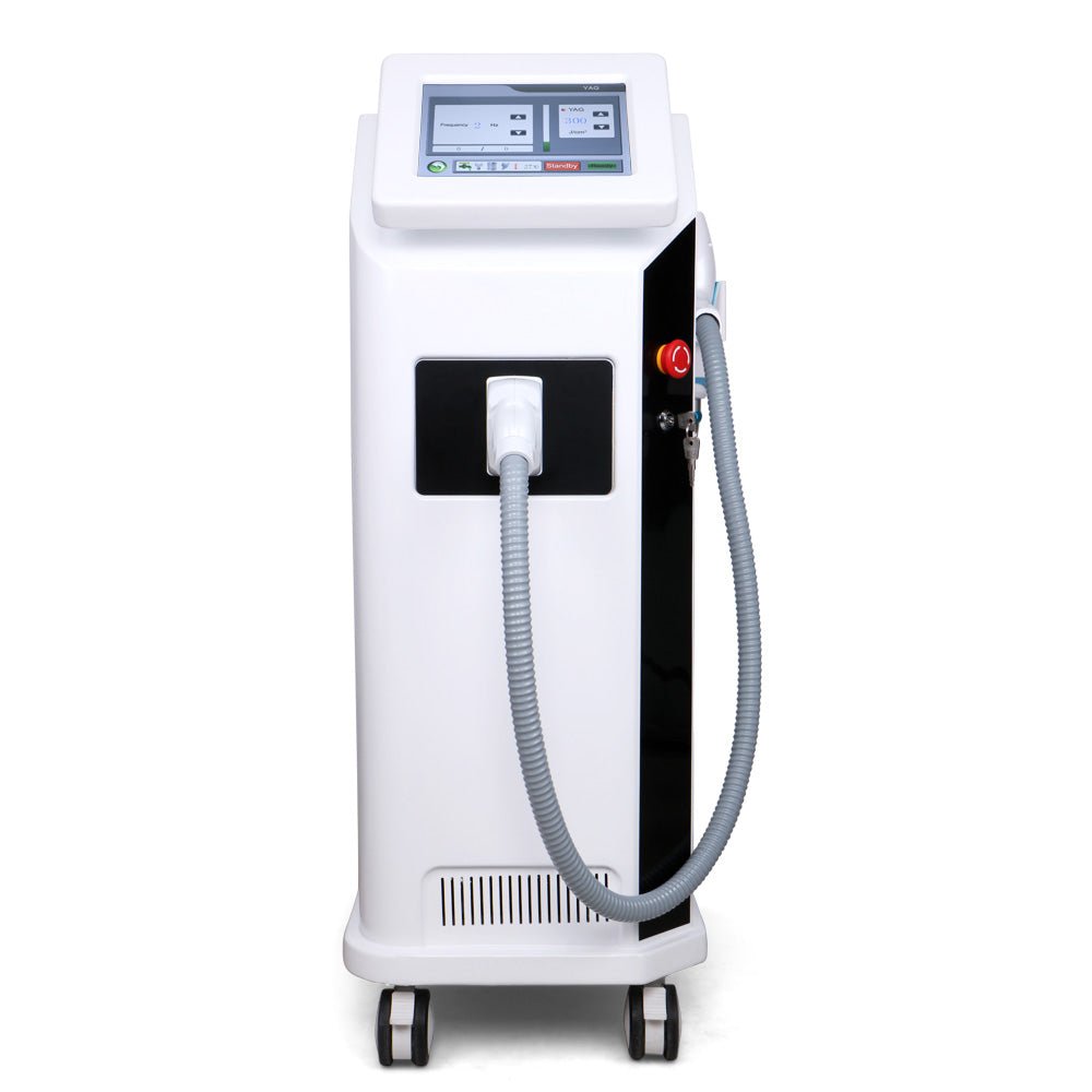 Shape Tactics Q-Switched Nd YAG Laser System with Red Target Light – Cavitation Machines