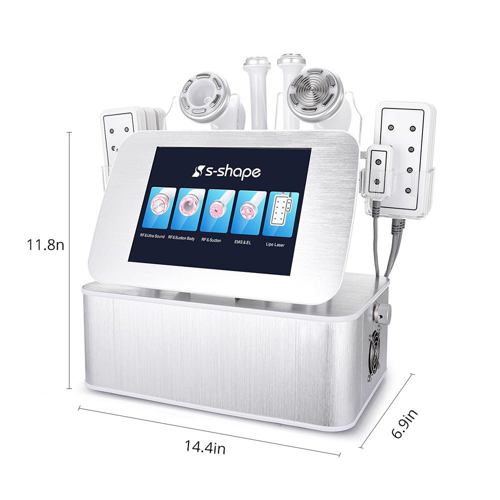 Shape Tactics S-Shape Body Contouring System with RF, EMS, Vacuum & Lipo Laser – Cavitation Machines, view 8