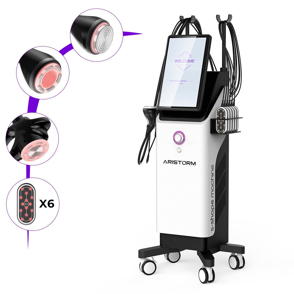 Aristorm 4-in-1 S-Shape Cavitation RF System – Cavitation Machines, view 2