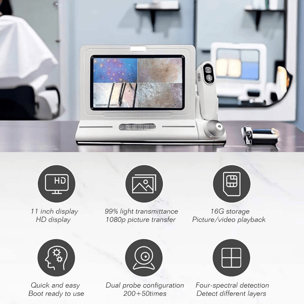 Shape Tactics Triple Spectrum HD Skin & Scalp Analyzer – Cavitation Machines, view 7