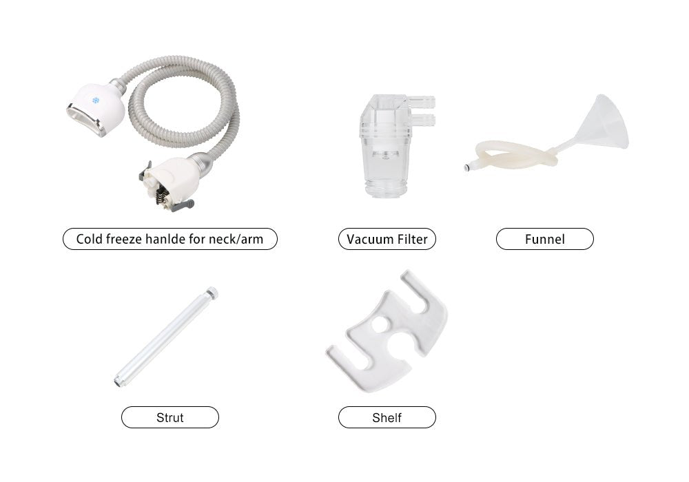 Shape Tactics U-Shape Cryo Cooling Contour System for Chin – Cavitation Machines, view 10