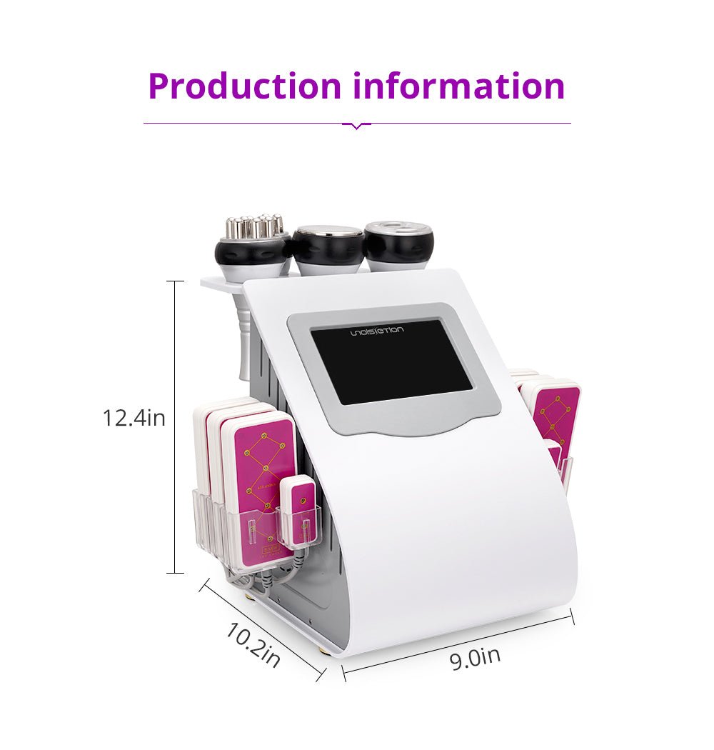 Shape Tactics Unoisetion 40K Cavitation Ultrasound RF Vacuum Photon System – Cavitation Machines, view 7