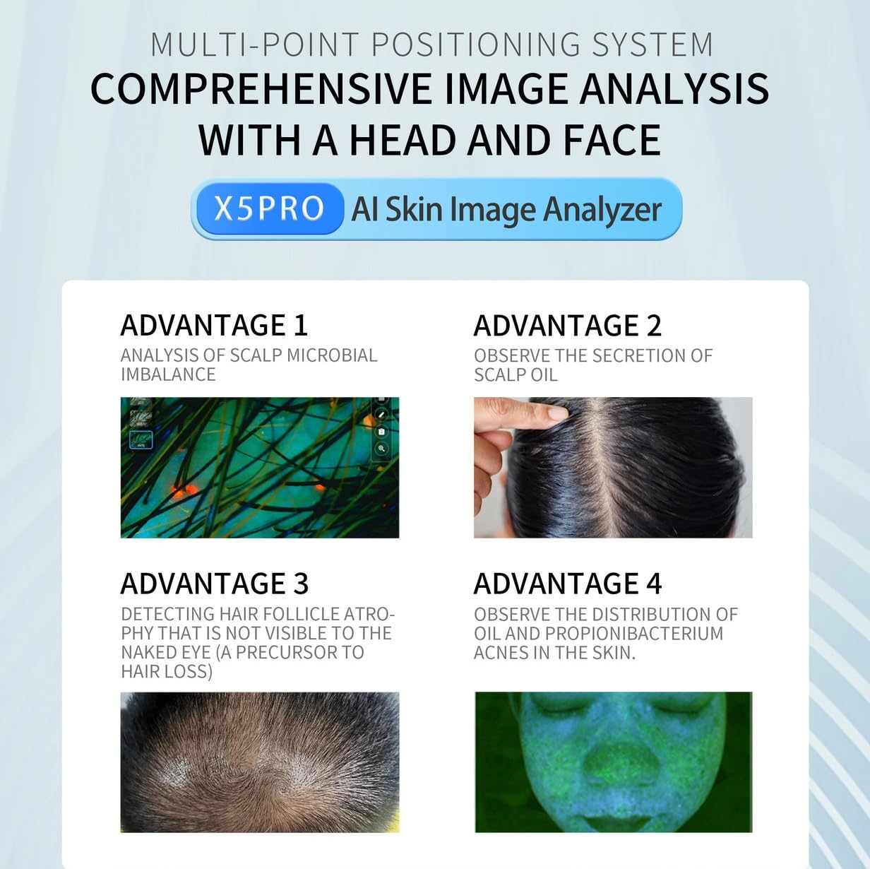 Shape Tactics X5Pro Multi-Spectrum AI Skin Analysis System – Cavitation Machines, view 7