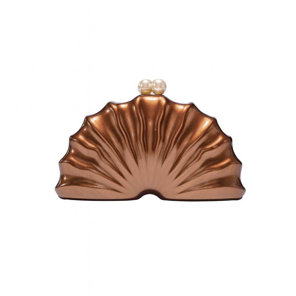 Mariam's Collection Mariam's Collection Shell Acrylic Clutch Evening Bag (MAC300) — detail shot 10