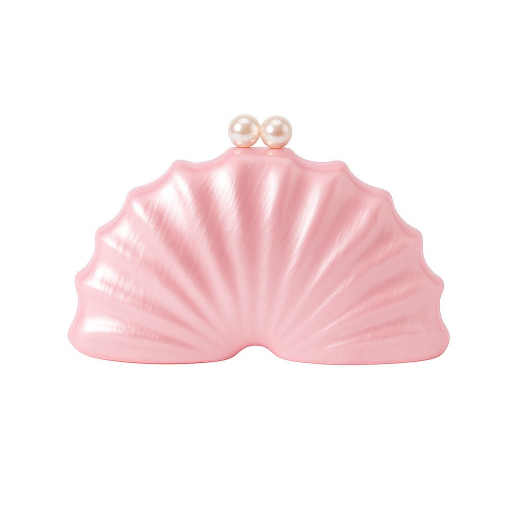 Mariam's Collection Mariam's Collection Shell Acrylic Clutch Evening Bag (MAC300) — detail shot 7