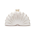 Mariam's Collection Mariam's Collection Shell Acrylic Clutch Evening Bag (MAC300) — detail shot 6