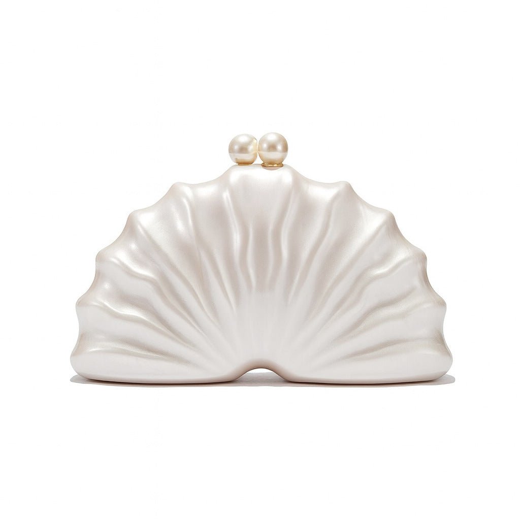 Mariam's Collection Mariam's Collection Shell Acrylic Clutch Evening Bag (MAC300) — detail shot 6