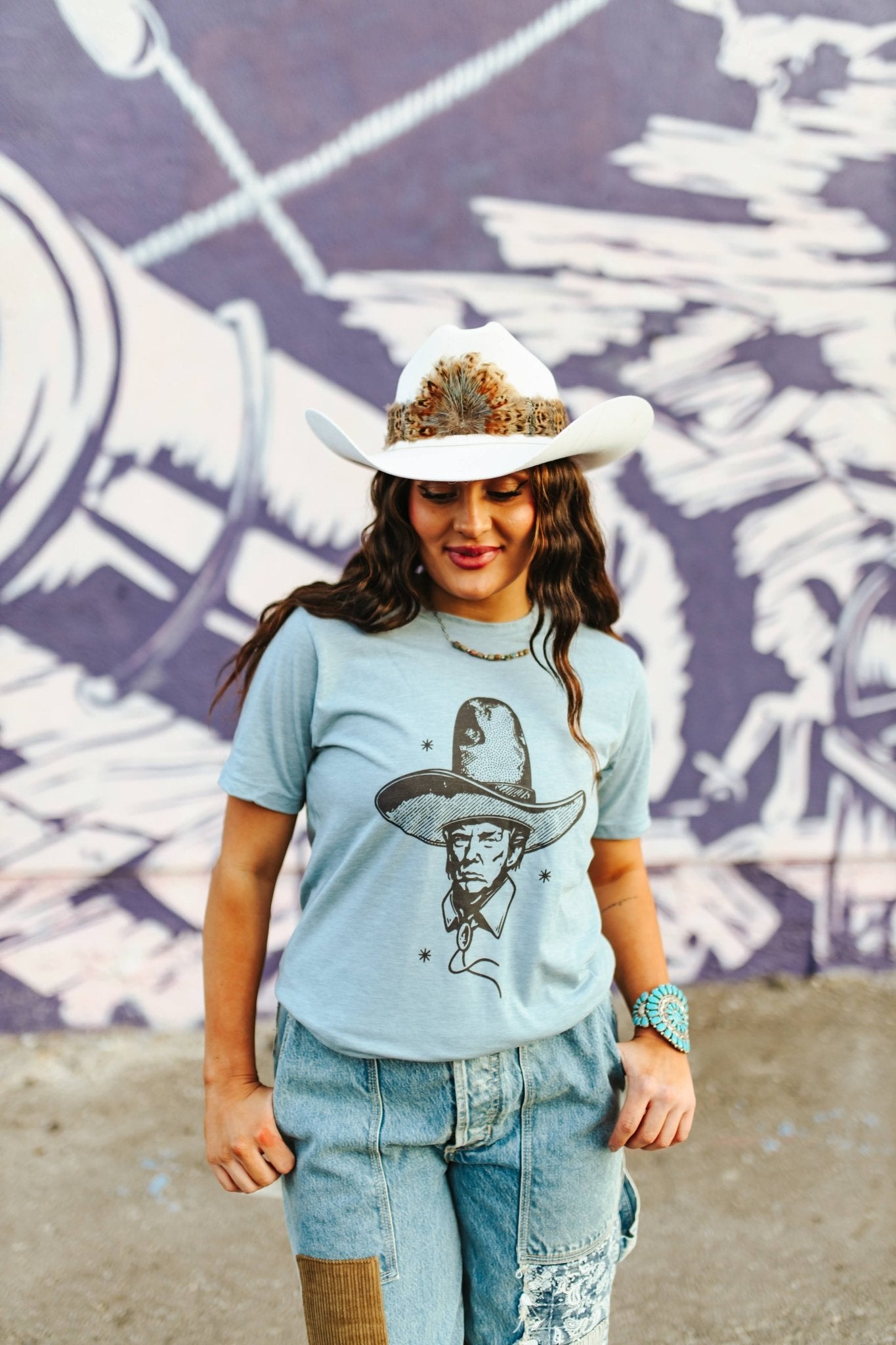 Wild Junkie Sheriff Trump Graphic Tee — graphic tees category context