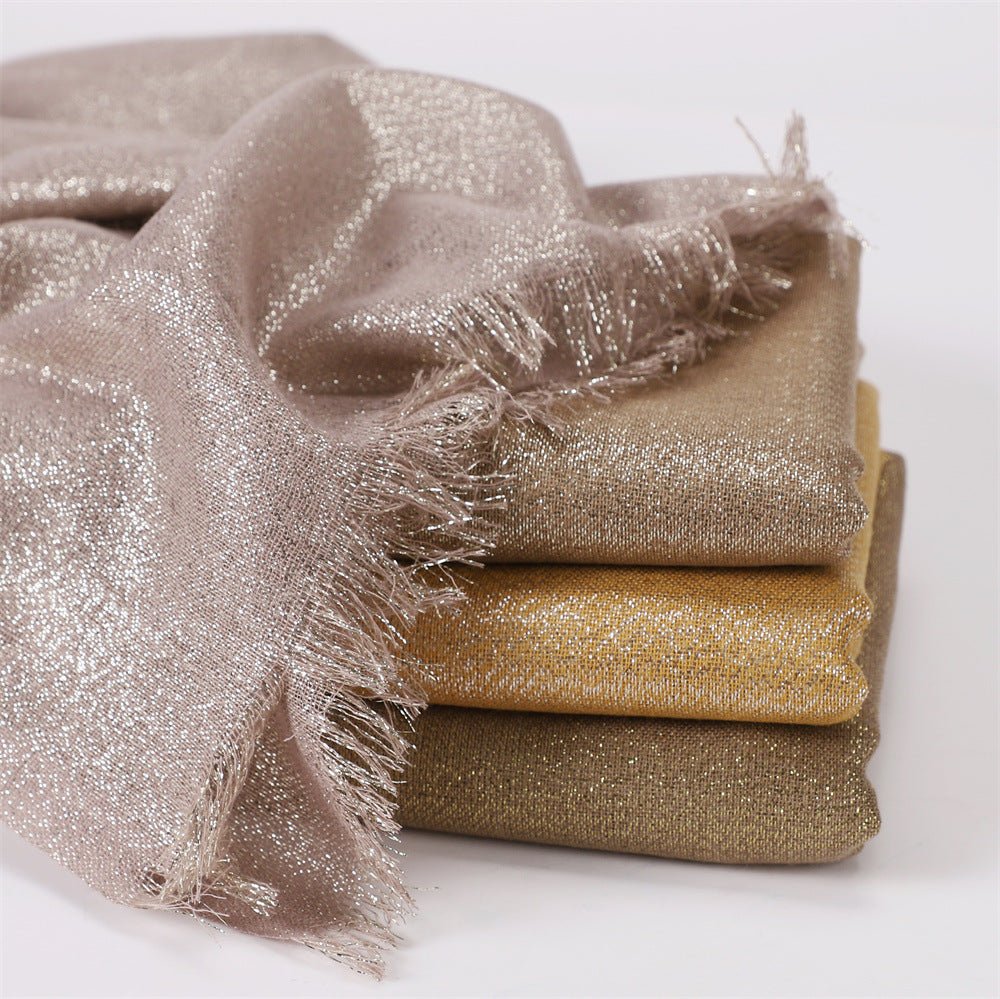 Mariam's Collection Shining Artificial Bright Silk Hijab (MH100) — main product shot