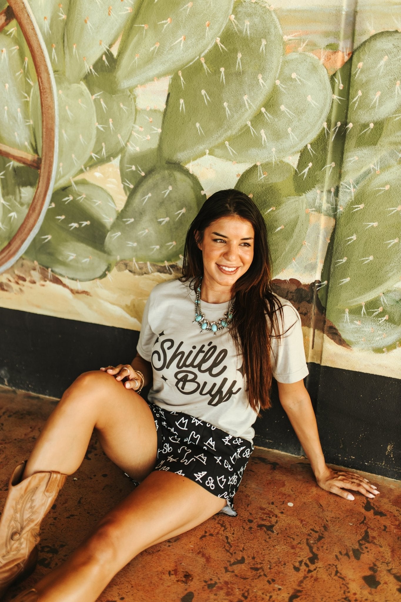 Wild Junkie Shit'll Buff Graphic Tee — lifestyle context