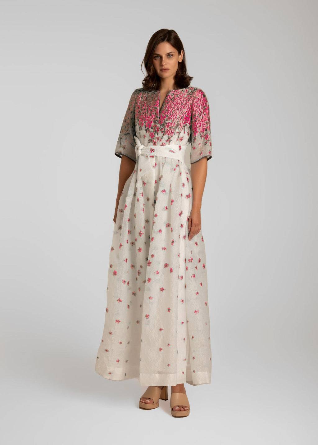 KADOU BOUTIQUE Lobelia Dress — detail close-up