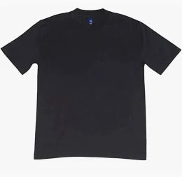 Phantom Marketplace Yeezy Gap H02 REGULAR FIT SS TEE BLACK 4 — main product shot