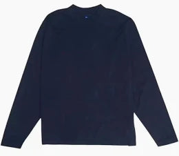 Phantom Marketplace Yeezy Gap H03 REGULAR FIT LS TEE TAPESTRY NAVY — main product shot