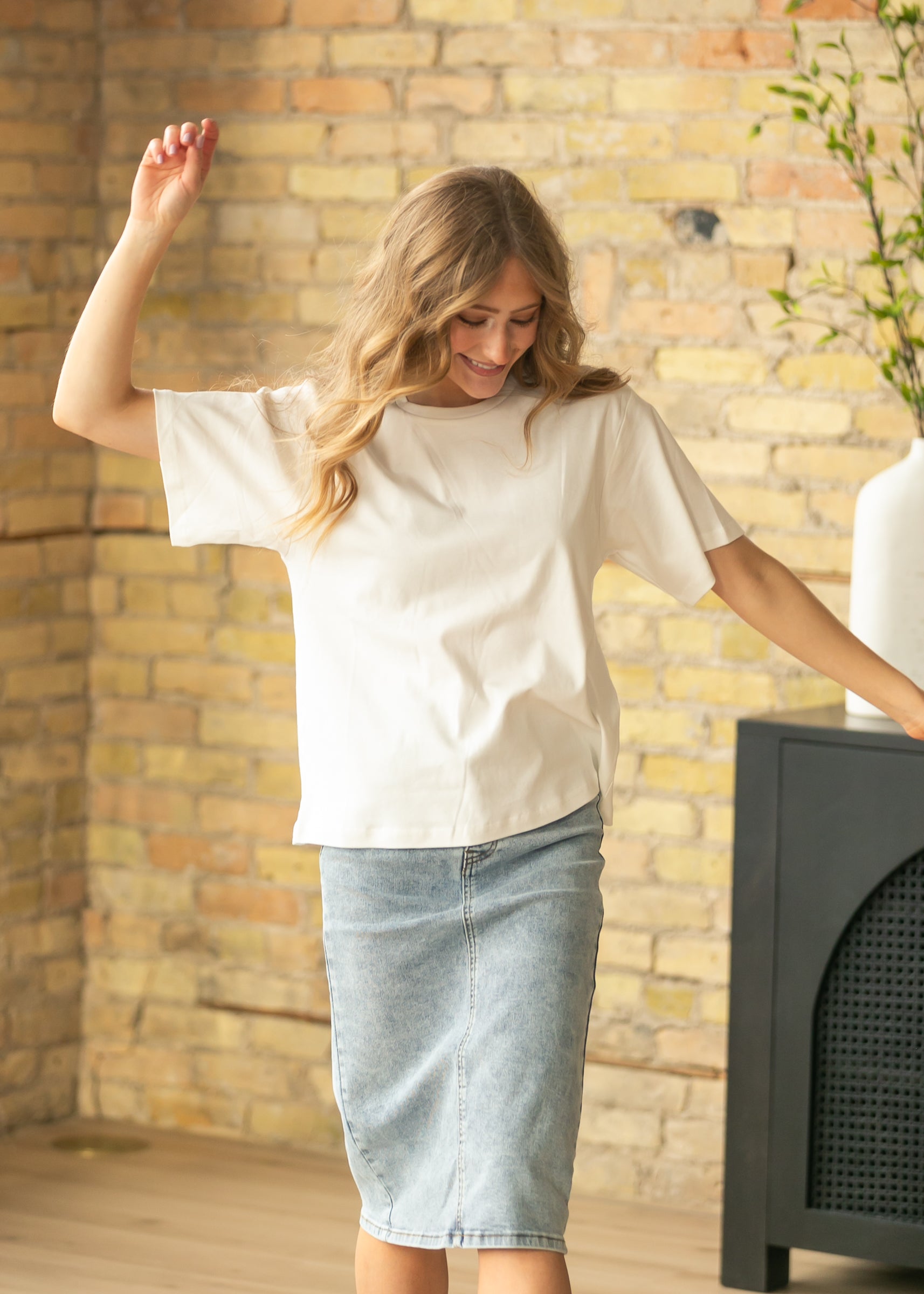 Inherit Co. Short Sleeve Essential Relaxed T-shirt — main product shot