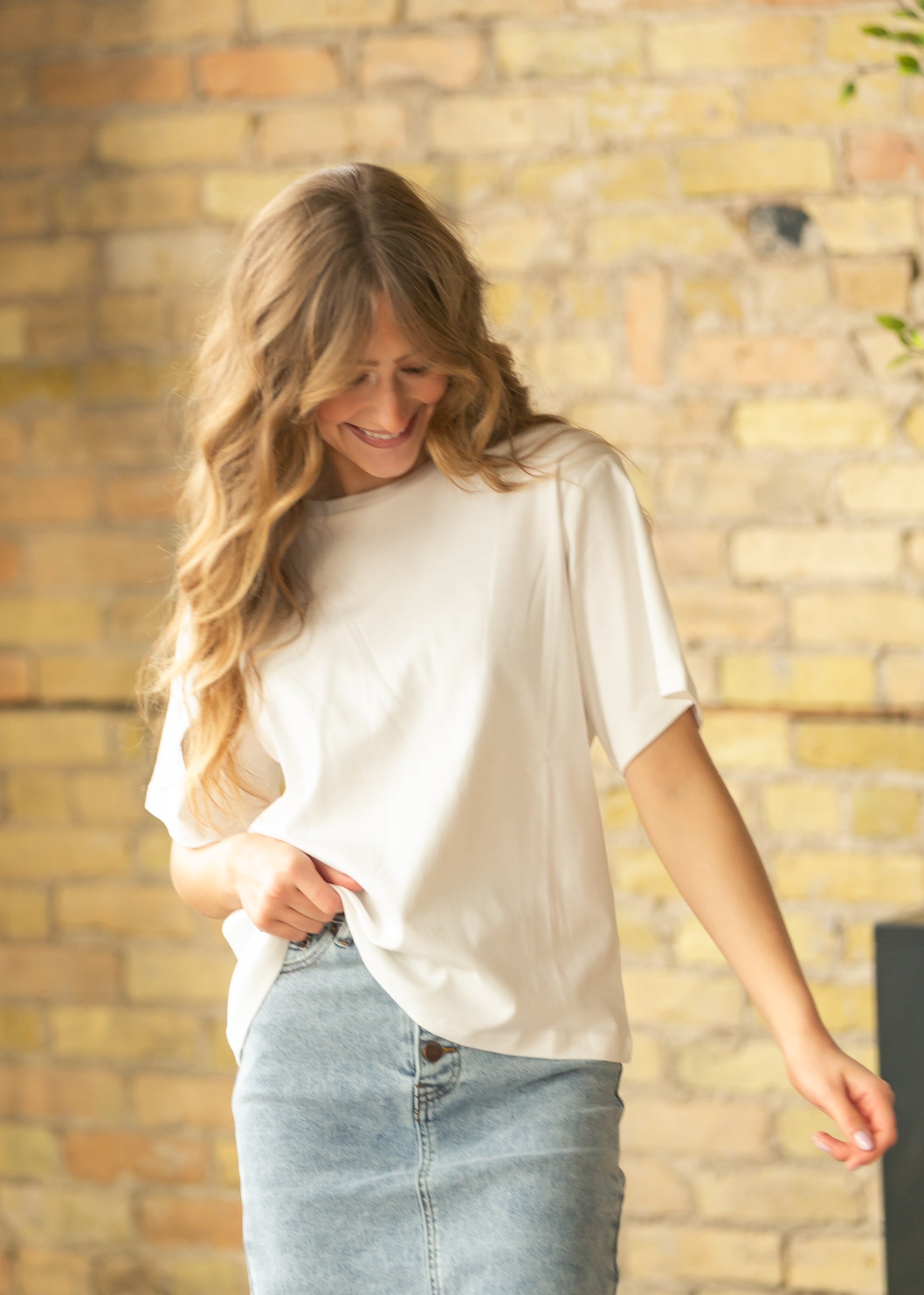 Inherit Co. Short Sleeve Essential Relaxed T-shirt — lifestyle context