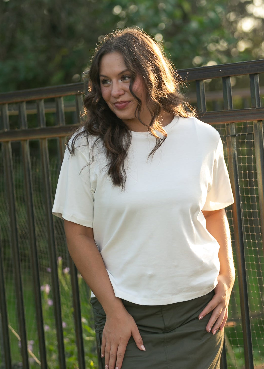 Inherit Co. Short Sleeve Essential Relaxed T-shirt — size reference