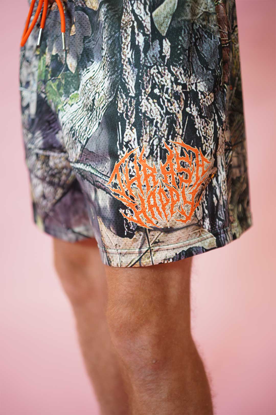 Thrash Happy Incognito Training Mesh Shorts — back view