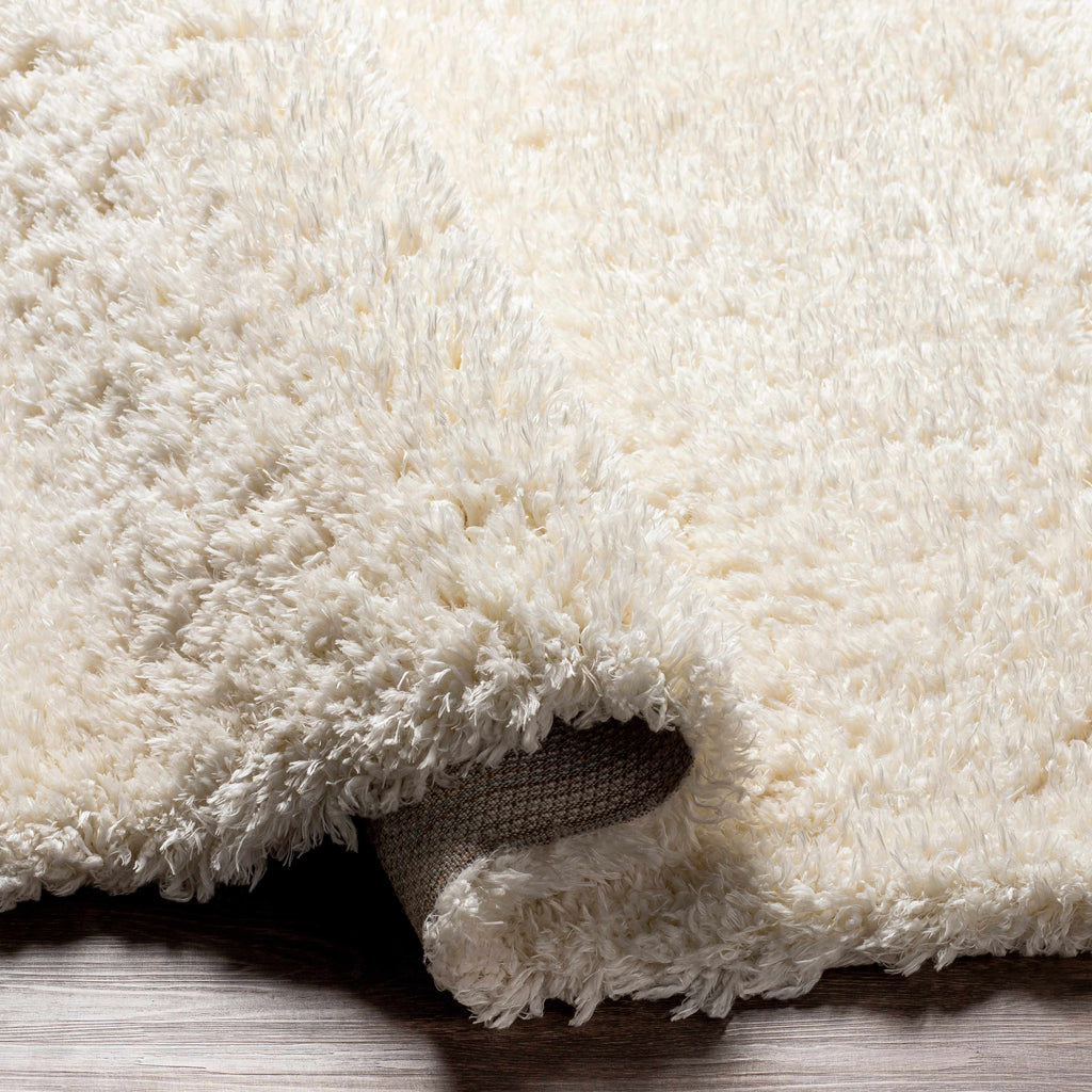 Siari Solid Cream Plush Rug – Boutique Rugs, view 7