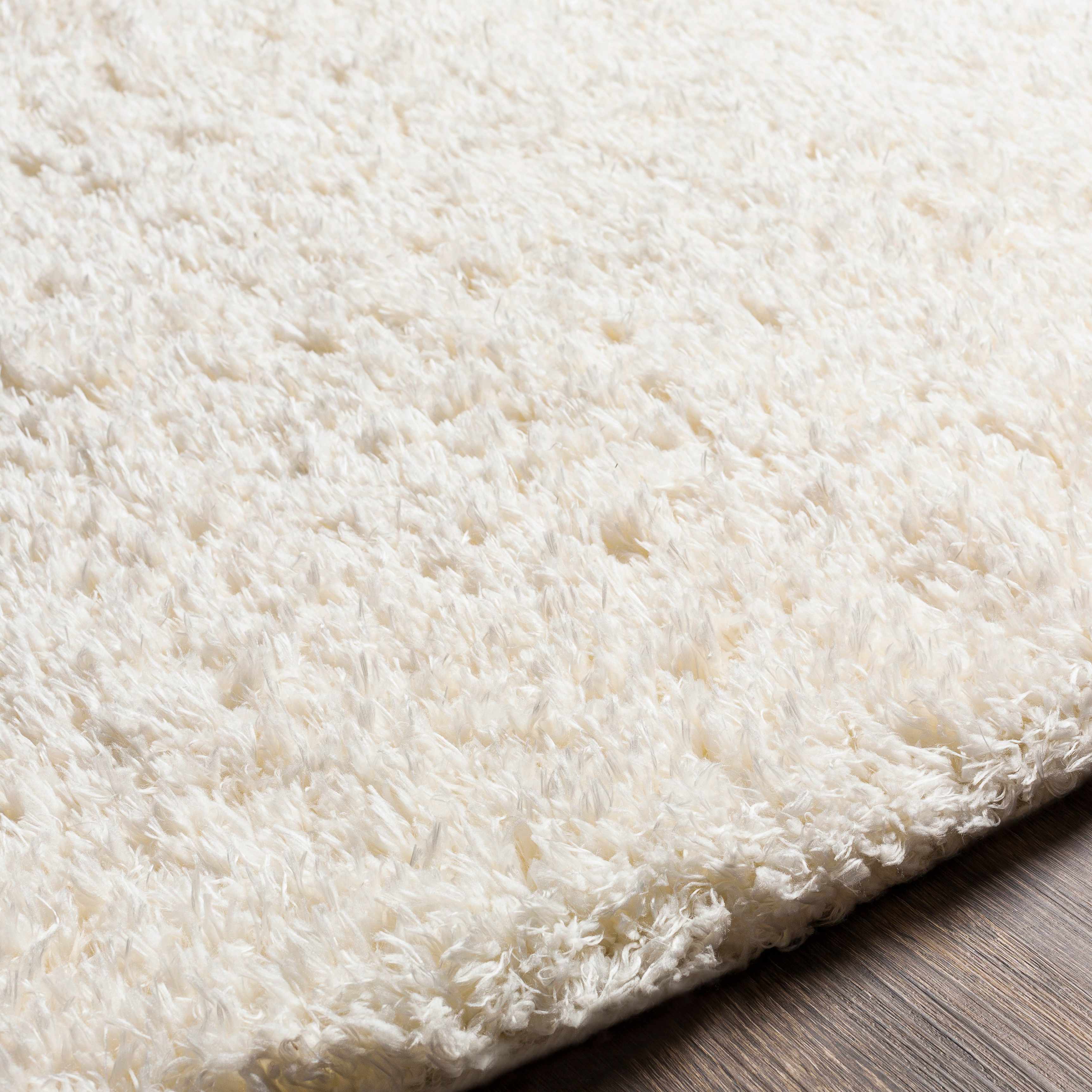 Siari Solid Cream Plush Rug – Boutique Rugs, view 14