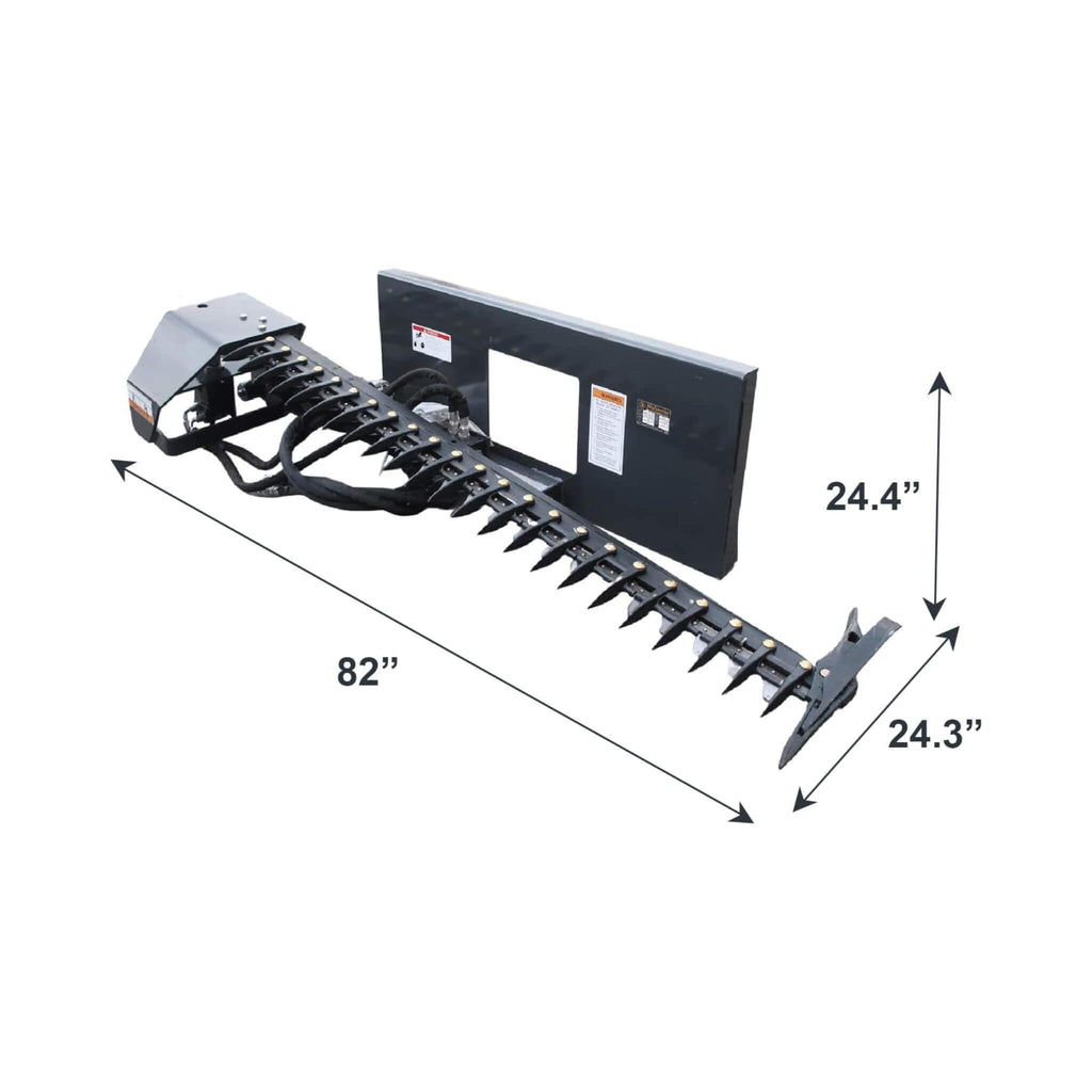 Heavy-Duty 72-Inch Sickle Bar Mower Skid Steer Loader Attachment (SAK81490) – SAKSBY WHOLESALE, view 9