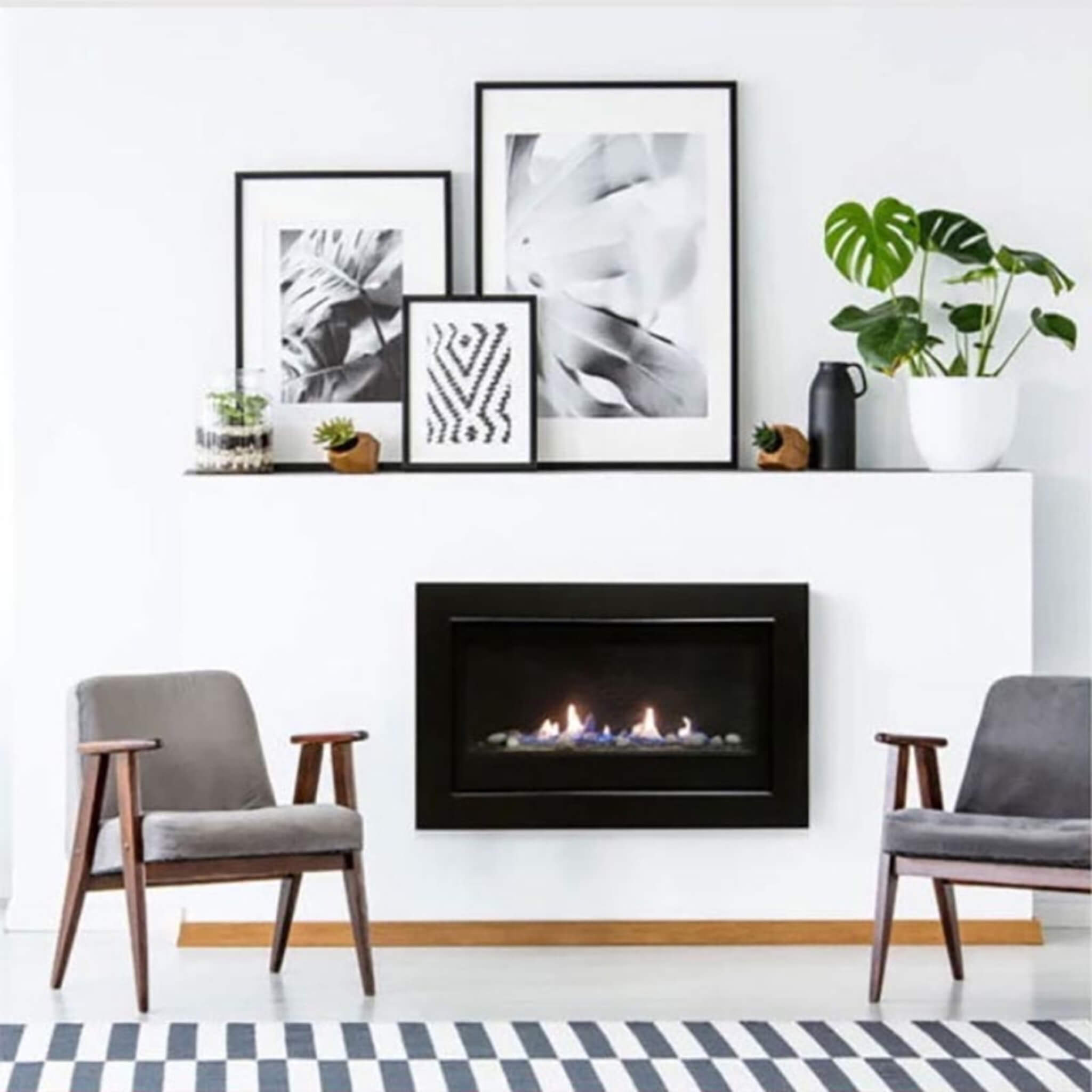Sierra Flame Boston 36-Inch Gas-Burning Direct Vent Builder's Linear Fireplace [BOSTON-36-NG-EI] (SAK81297) – SAKSBY WHOLESAL