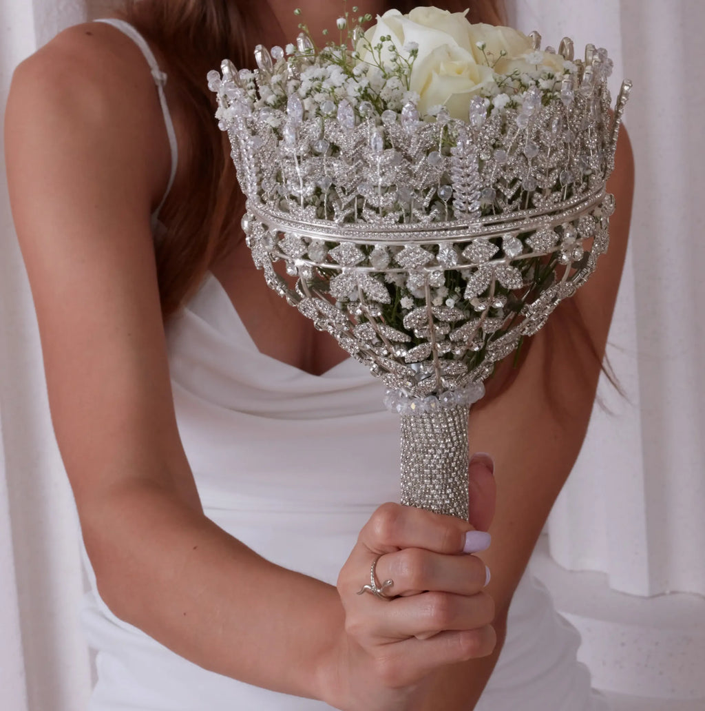 Elegant Hand Bouquet, Wedding Bouquet – Bridal Port, view 6