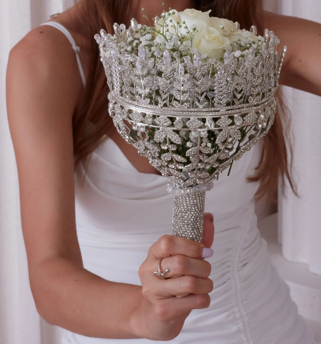 Elegant Hand Bouquet, Wedding Bouquet – Bridal Port, view 7