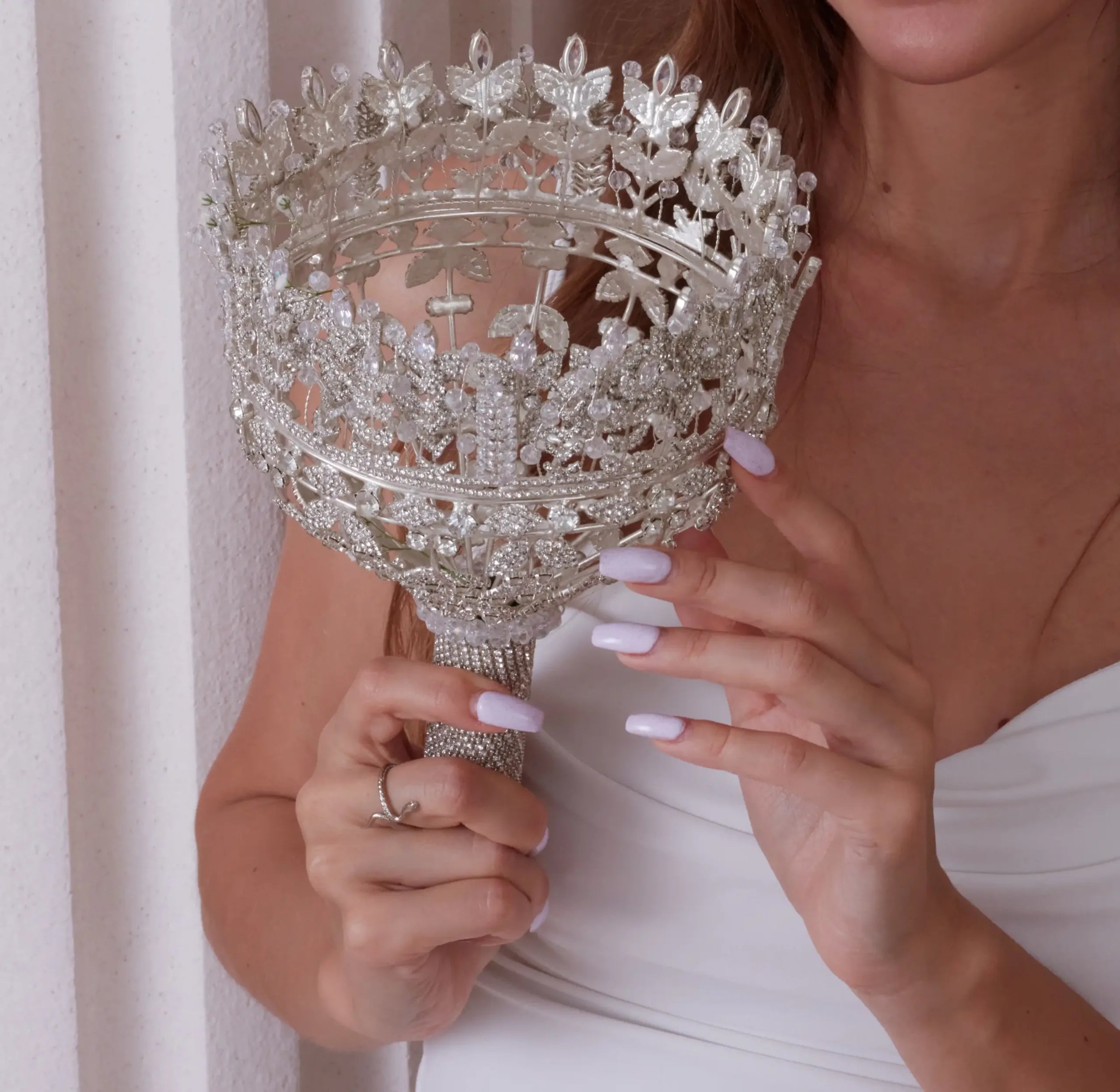 Elegant Hand Bouquet, Wedding Bouquet – Bridal Port, view 9