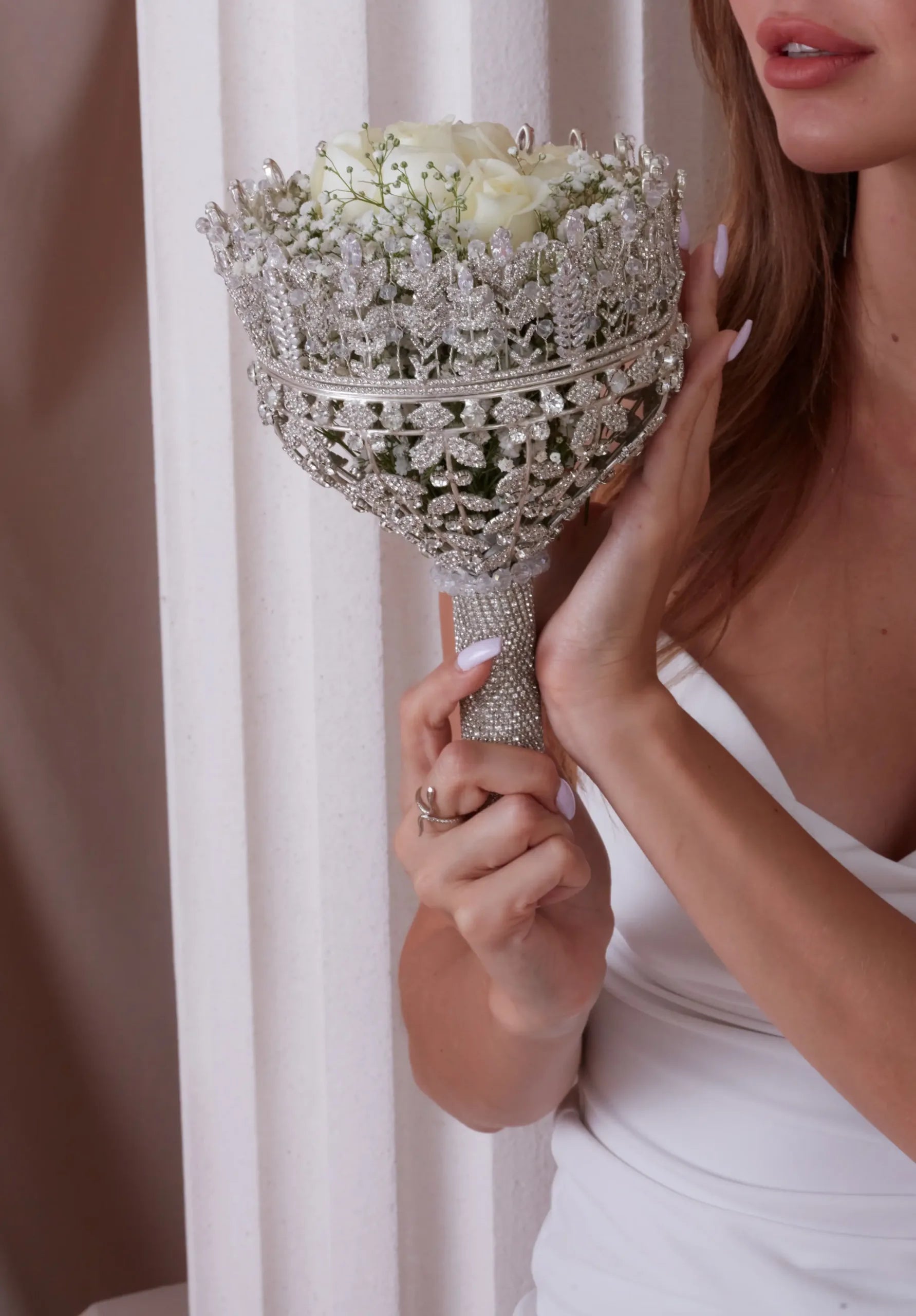 Elegant Hand Bouquet, Wedding Bouquet – Bridal Port, view 11