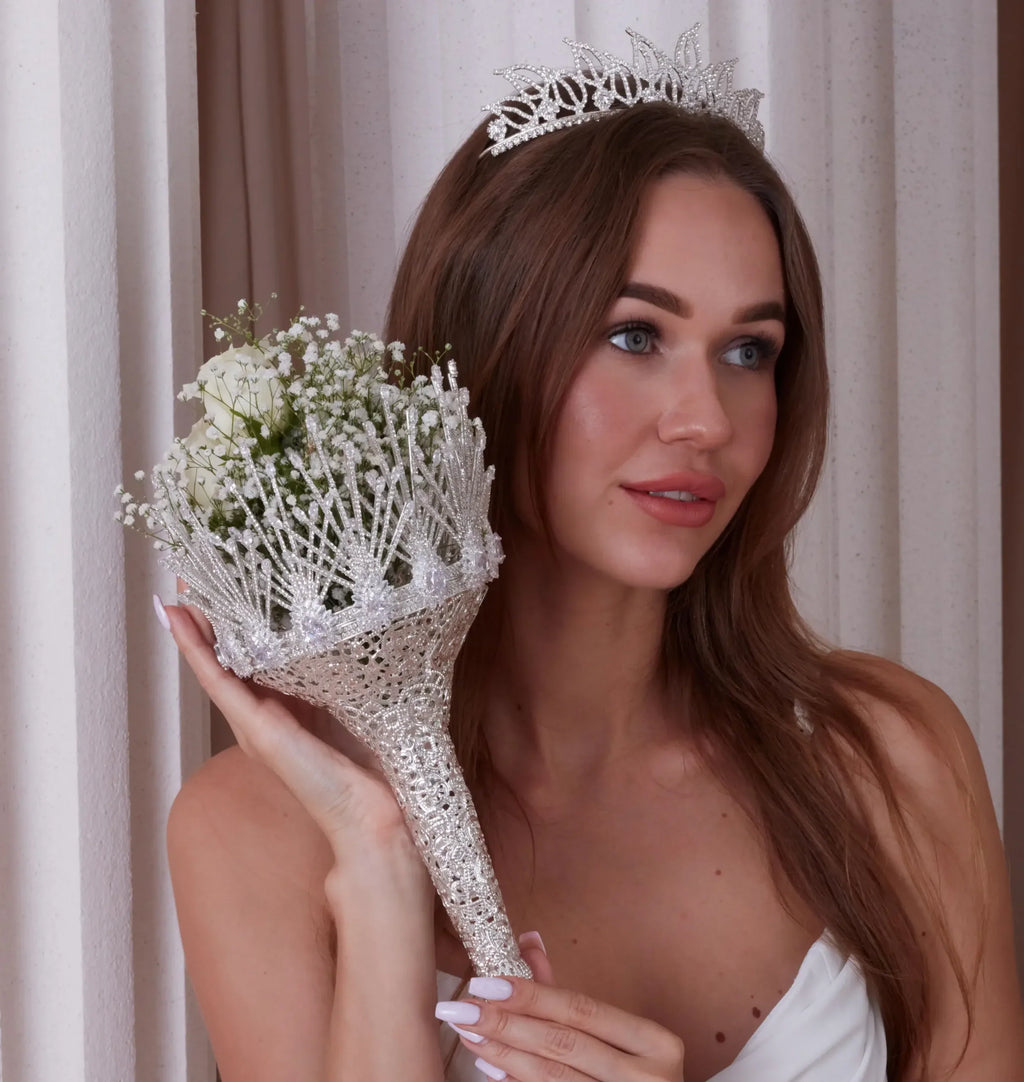Deluxe Hand Bouquet, Wedding Bouquet – Bridal Port, view 12