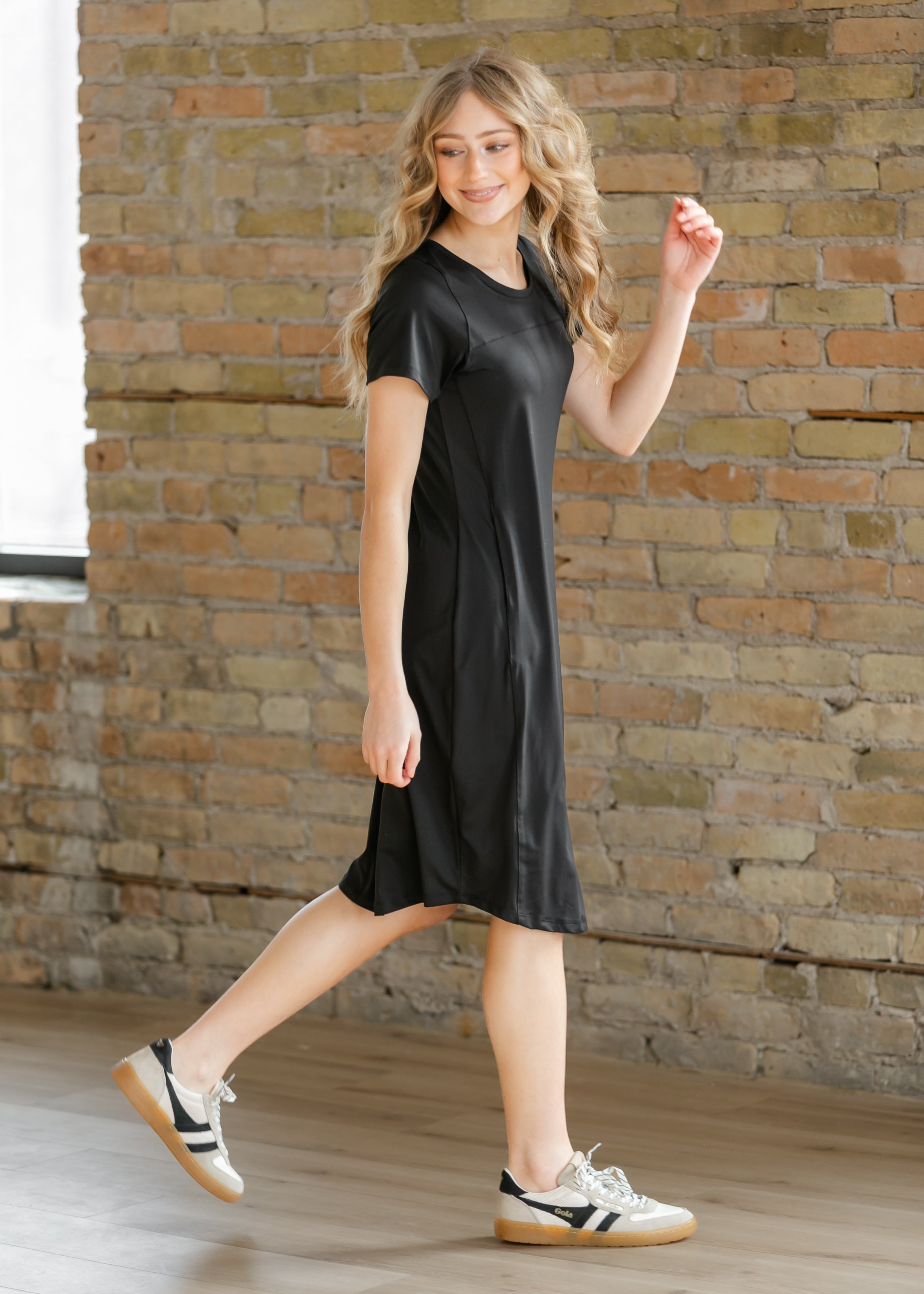 Inherit Co. Simona Midi Sport Dress - FINAL SALE — side view