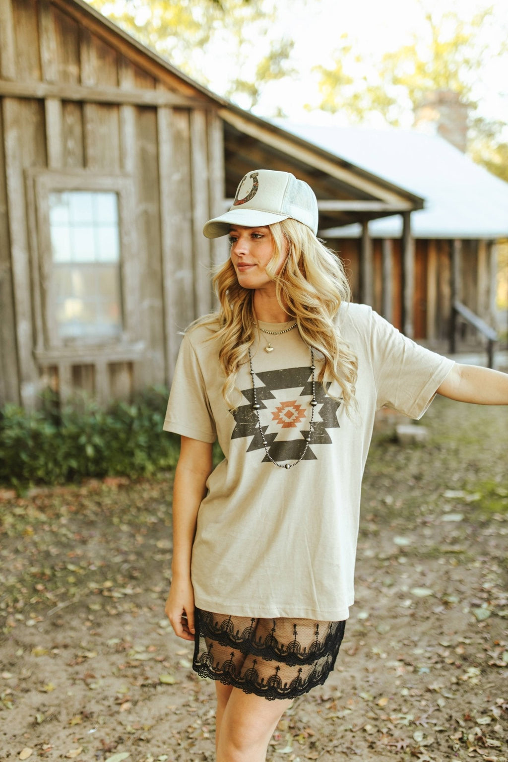 Wild Junkie Simple Aztec Graphic Tee — graphic tees category context