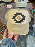 Wild Junkie Simple Aztec Trucker Hat — main product shot