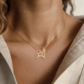 Mariam's Collection Simple Red Love Lettering Stainless Steel 18K Gold Plated Oil Dripping… — main product shot